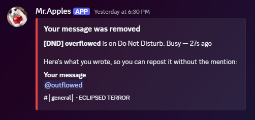 ghost ping message removed