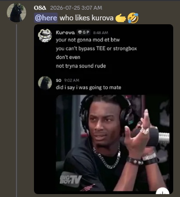 kurova modding gatekeep
